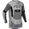 FLY RACING dres LITE 2026 sivá/čierna - S
