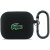 Lacoste Liquid Silicone Croc Logo Pouzdro pro AirPods Pro 3 Black