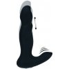 Vibrating and Thrusting Silicone Prostate Massager - Black