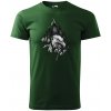 Handel Tričko - Orlia sila Farba: fľaškovozelená, Veľkosť: 3XL, Strih oblečenia: pánsky