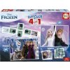 Educa Puzzle 4v1 Frozen 2x puzzle, pexeso a domino 40-99 dielov