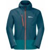 Jack Wolfskin pánska Prechodná bunda EAGLE PEAK 2L JKT M 1112993-4133 tyrkysová