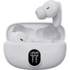 Denver TWE-57W WHITE štupľové slúchadlá (In Ear) Bluetooth, 111191120620, stereo, biela; 111191120620