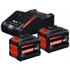 BOSCH BOSCH EXPERT 2× EXBA18V-150 + EXAL18V-160 - Set dvoch akumulátorov 18V 15Ah a nabíjačky - 1600A0373Z