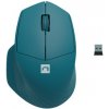 Natec optická myš SISKIN 2/ Kancelárska/ Optická/ Pre pravákov/ 1 600 DPI/ USB+BT/ Modrá NMY-1971