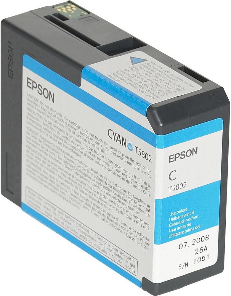 Epson T5802 Cyan - originálny