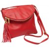 NovaKabelka.sk Tina Rossa kožená talianska crossbody kabelka červená