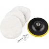 AMiO Sada leštiacich kotúčov, 3 x 125mm s adaptérom M14