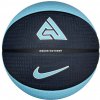 Basketbalová lopta Nike PLAYGROUND 8P 2.0 G ANTETOKOUNMPO DEFLATED tmavo modrá,svetlomodrá