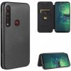 Peňaženkové puzdro na Motorola Moto G8 Plus - Čierna