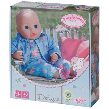 Baby Annabell Džínsové oblečenie Deluxe 43 cm