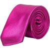 Korntex Kravata KXTIE5, úzká COT76TIE5a1099-dark pink Růžová tmavá Univerzální
