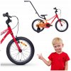 ROWEREK DZIECIĘCY 16 CALI BICYKEL S HLINÍKOVÝM RÁMOM, VEĽMI ĽAHKÝ + POMOCNÉ KOLIESKA
