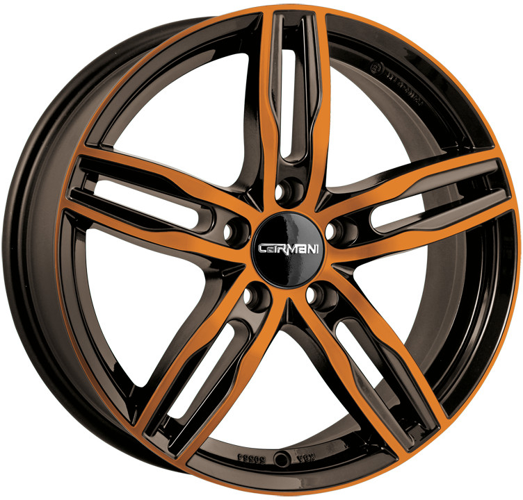 CARMANI 14 6.5x16 5x112 ET46 orange polished