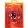 Real Techniques sada: štetce na očný make-up, 6 ks + klieštička na riasy, 1 ks