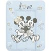 Ceba Baby Prebaľovacia podložka mäkká 50x70 cm Minnie & Mickey modrá