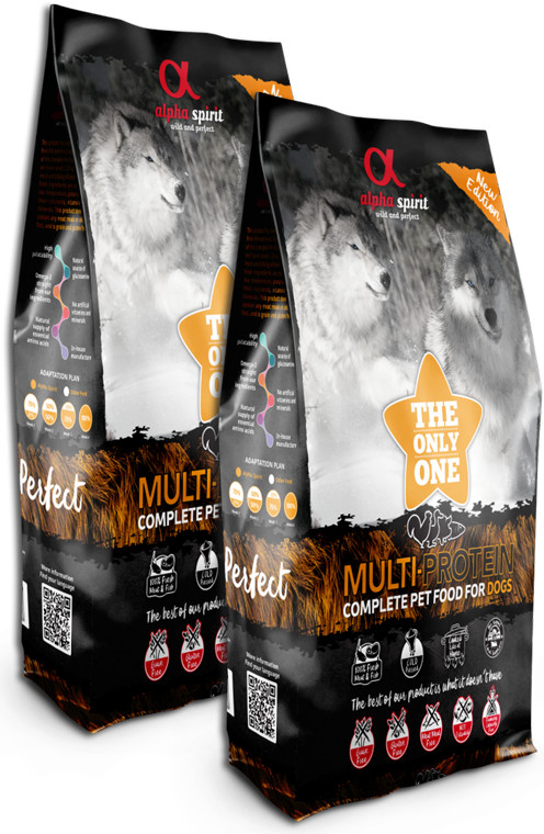 Alpha Spirit The Only One Dog Multiprotein 2 x 12 kg