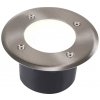Polux LED Nájazdové svietidlo MIVO LED/3W/230V pr. 12 cm IP67 matný chróm SA2268 + záruka 3 roky zadarmo