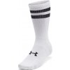 Ponožky Under Armour UA Essential 6pk Crew-WHT 1387058-101 Veľkosť XL