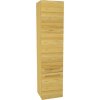 Kúpeľňová skrinka vysoká Devo Vena 2.0 pravá Kitami 35 x 150 x 33 cm VE2-S2DP35-2-F107