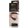 Delia Eyebrow Expert Gélová Henna na obočie a riasy 3.0 Tmavý bronz 15 ml