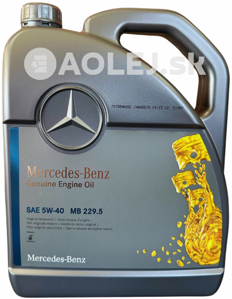 Mercedes-Benz MB 229.5 5W-40 5 l