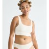 Podprsenka sloggi ZERO Feel 2.0 Top 00GZ 000M - Farba: GZ silk white, Veľkosť: M