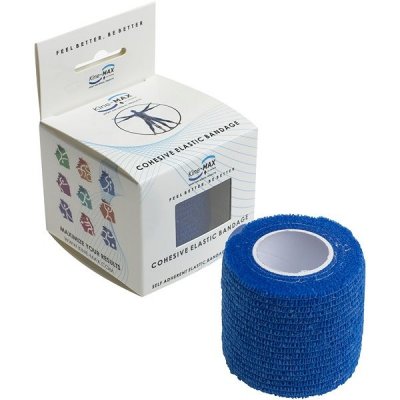 Kine-MAX Cohesive Elastic Bandage 5 cm × 4,5 m modré