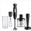 Braun MultiQuick 5 Pro ponorný mixér, 1000 W, 25 rychlostí + Turbo, ergonomická rukojeť, EasyClick Plus, černá (MQ55307M)