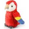 Rappa Plyšový vták papagáj červený