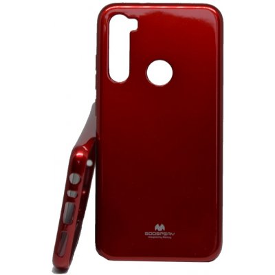 Pouzdro Jelly Mercury Xiaomi Redmi Note 8 Červené