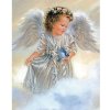 Diamantový obraz Anjelik a vtáčik