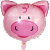 Fóliový balónik prasa 55x55cm - Cakesicq