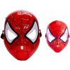 FunCo Spiderman svietiaca maska ​​červená