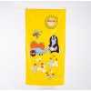 Matějovský Uterák Plážový ručník Little Mole the Gardener 75x150 žltá