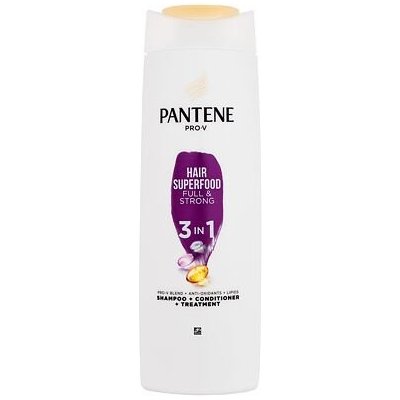 Pantene Superfood Full & Strong 3 in 1 360 ml posilující šampon, kondicionér a maska v jednom pro ženy