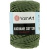 YarnArt Macrame Cotton 787 olivovo zelená