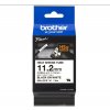 Brother HSe-231E Pro Tape, 11.2 mm x 1.5 m, čierna tlač / biely podklad , originálna páska