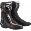 ALPINESTARS Topánky SMX Plus V2 (čierna/biela/červená fluo, veľ. 46) 130