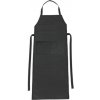 Cg Workwear Verona Dlhá pracovná zástera s trakmi 01146-01 Raven 90 x 75 cm