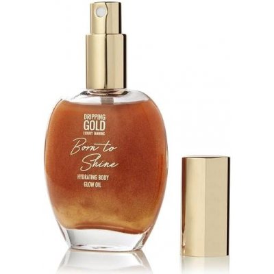 SOSU by Suzanne Jackson Hydratačný olej na telo Born to shine s trblietkami Bronzový 50 ml