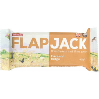 Wholebake Flapjack ovsený karamel bezlepkový 80 g 80 g