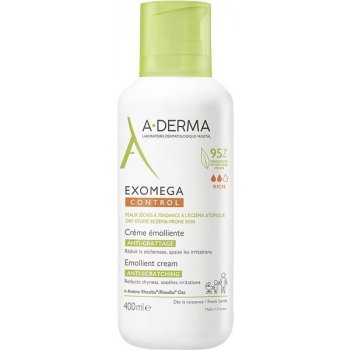 A-Derma Exomega zvláčňujúce telové mlieko pre veľmi suchú citlivú a atopickú pokožku 400 ml