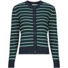 Tommy Hilfiger Vesty bez rukávov/Cardigany CO CABLE FINE GG C-NK LS CARDI Námornícka modrá