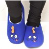 Detské modré ponožkové papuče PIXXAR