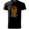 Basketball is my DNA - Tričko extra veľké (5-8XL) - 5XL ( Čierna )
