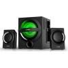 FENDA F&D repro A140X/ 2.1/ 37W/ černé/ BT4.0/ FM rádio/ USB přehrávání/ dálkové ovládání