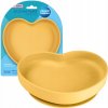 Canpol babies Silicone Suction Plate Yellow silikonový talíř s přísavkou 300 ml