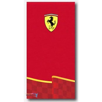 Osuška Halantex Ferrari Logo červená bavlna-froté 75x150 cm od 16,5 € -  Heureka.sk