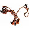 Preťahovadlo SPIDER HipHop Dog s 11 ramenami 51 cm / 150 g sivá, tm.sivá, oranžová